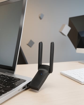 USB WiFi Adaptör 1200 Mbps AC1200