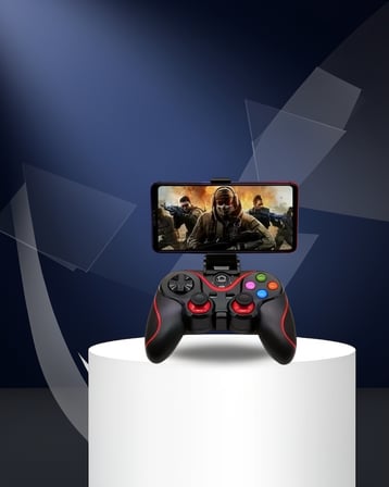 Kablosuz Bluetooth Oyun Kolu Android Uyumlu