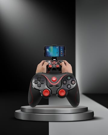 X3 Gamepad Android Uyumlu Telefon Tutucu Joystick