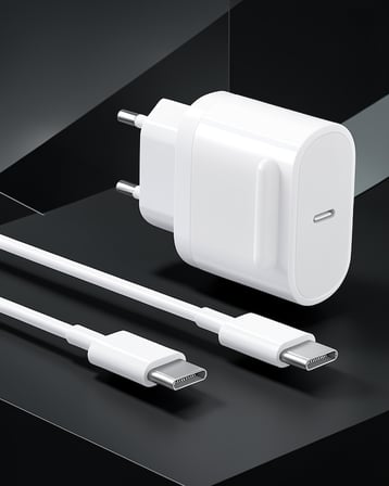 Hızlı Şarj Adaptörü ve Kablosu 15/15 Pro Max Uyumlu