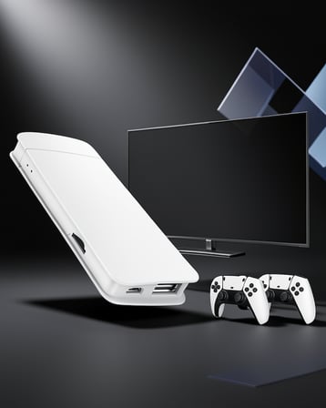 3D Oyun Çubuğu 2.4G Kablosuz