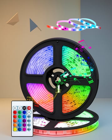 5 metre LED şerit RGB kumandalı