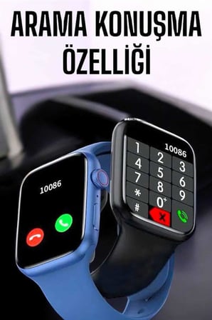 Akıllı Saat Amoled Ekran Bluetooth Bağlantılı