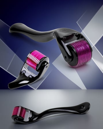 Titanyum Uçlu 540 İğneli 1 mm Derma Roller