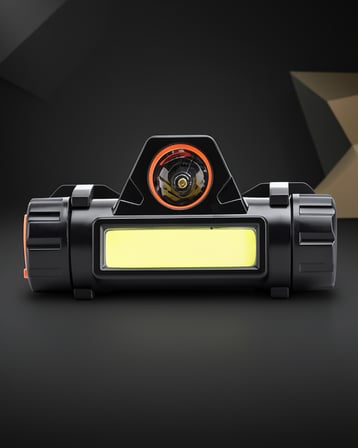 Şarjlı LED Kafa Feneri 3W IP44