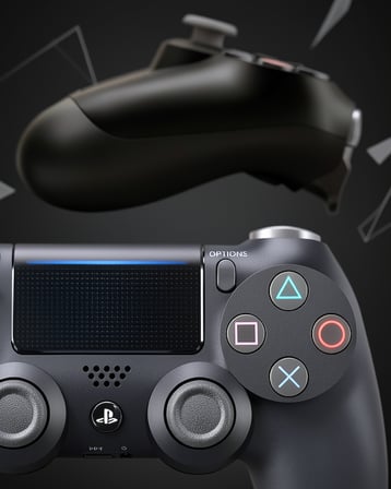 PS4 Koltuklu Titreşimli Kablosuz Gamepad