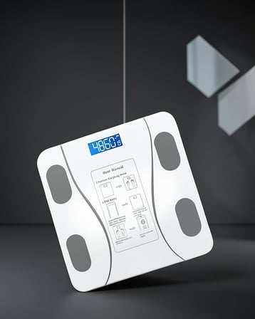 Akıllı Tartı Bluetooth'lu Vücut Analizi Yeni Nesil