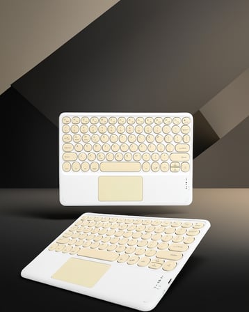 Bluetooth Klavye Touchpadlı Kablosuz Q Model