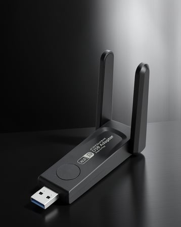 USB 3.0 Wifi Alıcısı 1200 Mbps Çift Bant