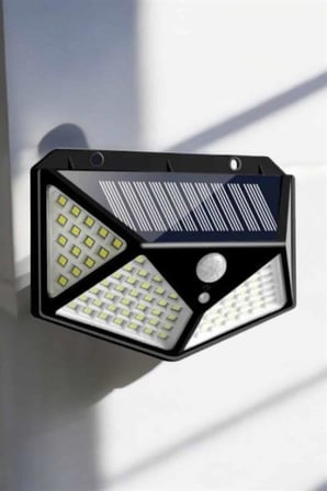 Solar Bahçe Işığında Hareket Sensörlü 100 LED