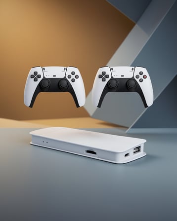 2.4 GHz Oyun Konsolu Çift Konsol 4K Ultra HD