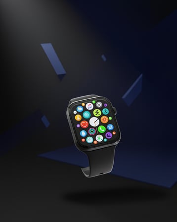 Akıllı Saat Titreşimli Alarm ve Kronometreli Android iOS Uyumlu