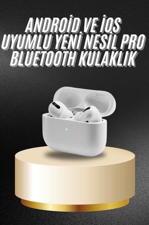 Kablosuz Kulaklık Silikon Uçlu Uzun Pil Ömrü