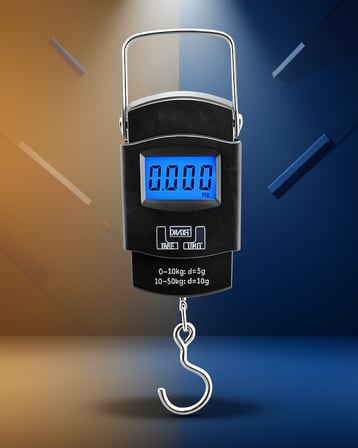 50 Kg Dijital El Terazisi Cep Tartısı