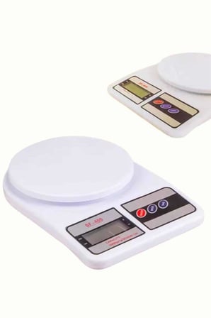 Dijital Mutfak Terazisi 10 Kg Kapasiteli LCD Ekran