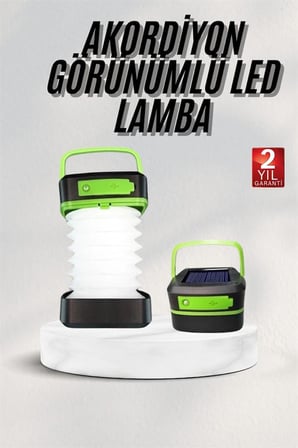 Katlanabilir 3 Kademeli LED Kamp Lambası 1200 mAh