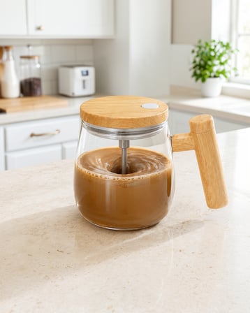 Manyetik Karıştırıcı Kupa 400 ml C Tipi Şarjlı UUCZZZKARIŞTIRICIMUG-1-1-1