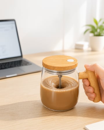 Su Sızdırmaz 3D Karıştırıcı Kupa 400 ml UUCZZZKARIŞTIRICIMUG-4-1-1-1