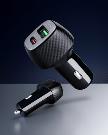 Araba Çakmaklık Şarj Cihazı Type-C 38W
