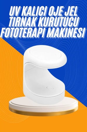 Protez Tırnak Kurutucu UV Işınlı Taşınabilir Model