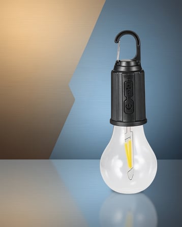 Askılı LED Kamp Lambası Type-C Şarjlı 2000mAh