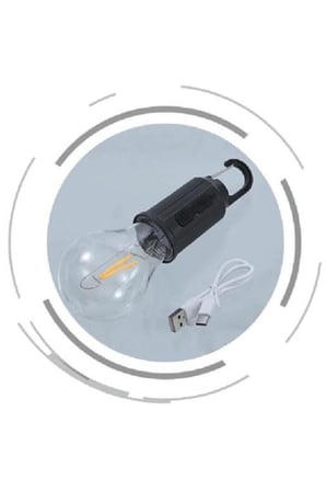 Askılı LED Kamp Lambası Type-C Şarjlı 2000mAh