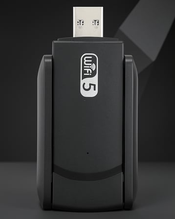 USB 3.0 Çift Bantlı Wi-Fi Adaptörü 5GHz