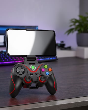 Kablosuz Bluetooth Oyun Kolu Android Uyumlu UUCZZZX3GAMEPADDD1-1