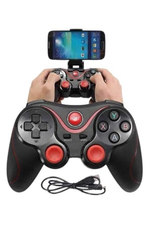 Gamepad Bluetooth Telefon Tutucu 10 Saat Pil