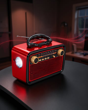 Ahşap Radyo LED Işıklı TF SD USB Girişli UUCZZZZKTF1467RADYOOOO2-1