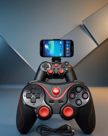 Bluetooth Oyun Kolu 2.4G Bağlantılı Android Uyumlu X3
