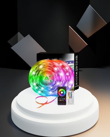 10 metre USB LED şerit telefon kontrollü