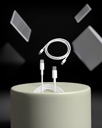 30W Type-C Lightning Hızlı Şarj Kablosu 1.2m Dayanıklı