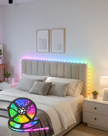 Kumandalı Şerit LED 5 Metre XUCZ5MŞERİTLED-8