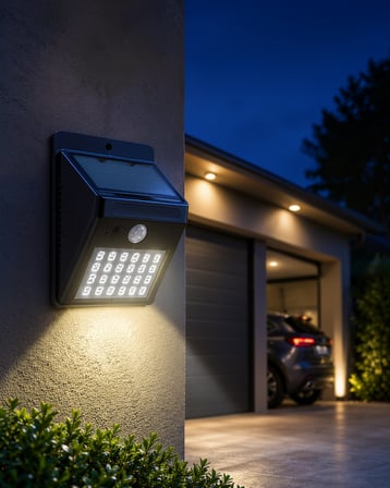 Solar LED Bahçe Işığı 20 LED 4 Mod XUCZDP53DUVARLAMBA-6