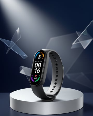 Bluetooth 5.0 Akıllı Bileklik Kalp Atış Hızı ve Uyku Takibi