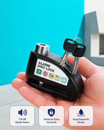 Taşınabilir Alarm Disk Kilidi XUCZMOTORKİLİT-8-1