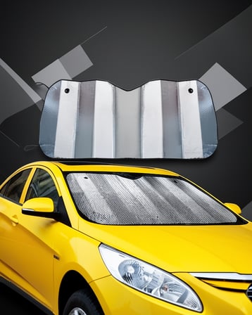 Katlanabilir Ön Cam Güneşliği UV ve Isı Koruma Toyota Corolla Skoda Superb