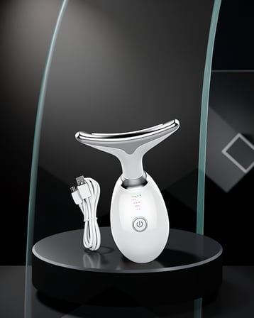 EMS Mikro Akım Yüz Sıkılaştırıcı Cihaz Boyun ve Gıdı İçin