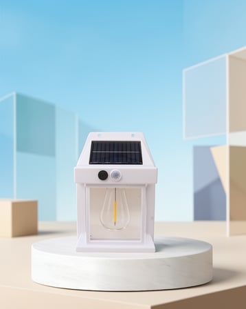 Güneş Enerjili Duvar Lambası IP65 Su Geçirmez Hareket Sensörlü