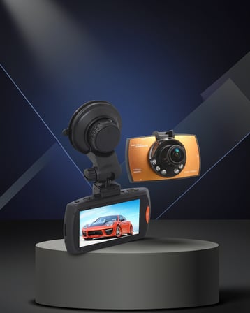 HD Araç Kamerası 2.7 İnç Ekran G-Sensor Destekli