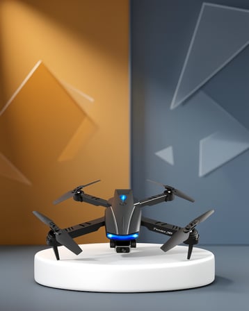 4K Drone Katlanabilir Wi-Fi Bağlantılı 360° Takla