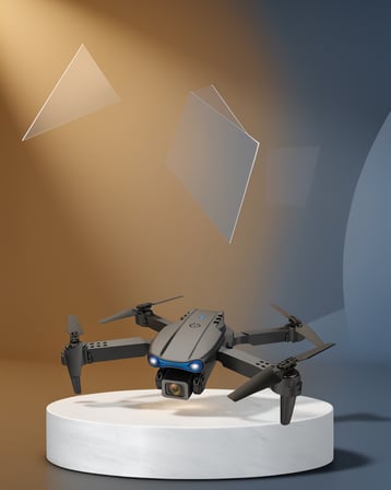 4K Katlanabilir Drone 2.4GHz Wi-Fi Görüntü Aktarımı