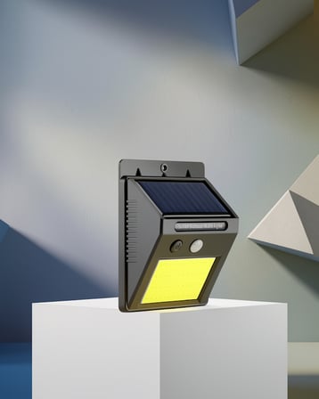 Solar Güçlü LED Bahçe Işığı 20 LED IP65