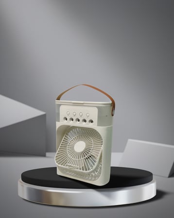 3 Fonksiyonlu Mini Klima Fan USB Şarjlı 500 ml
