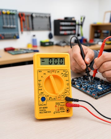 Profesyonel Dijital Multimetre 10A Kapasiteli XUCZZZMULTİMETRE-2-1