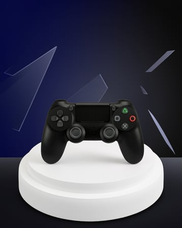Bluetooth Oyun Kolu Titreşimli PS4 PC Steam Uyumlu