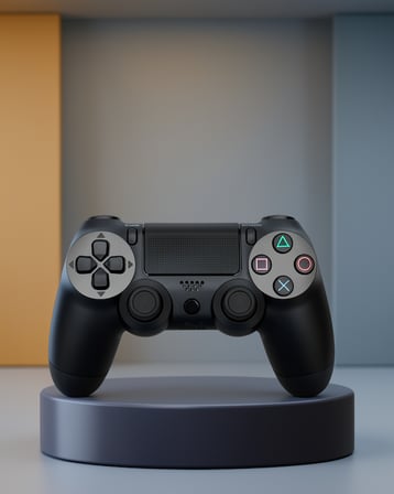 Titreşimli Kablosuz Oyun Kolu PS4 PC Mobil Tablet Steam Uyumlu
