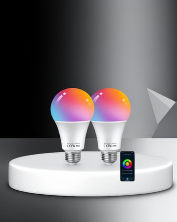 Akıllı LED Ampul RGBW Teknolojili 9W