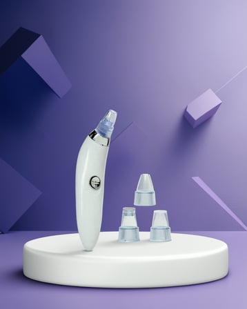 Vakum Teknolojili Siyah Nokta Temizleyici 4 Başlık